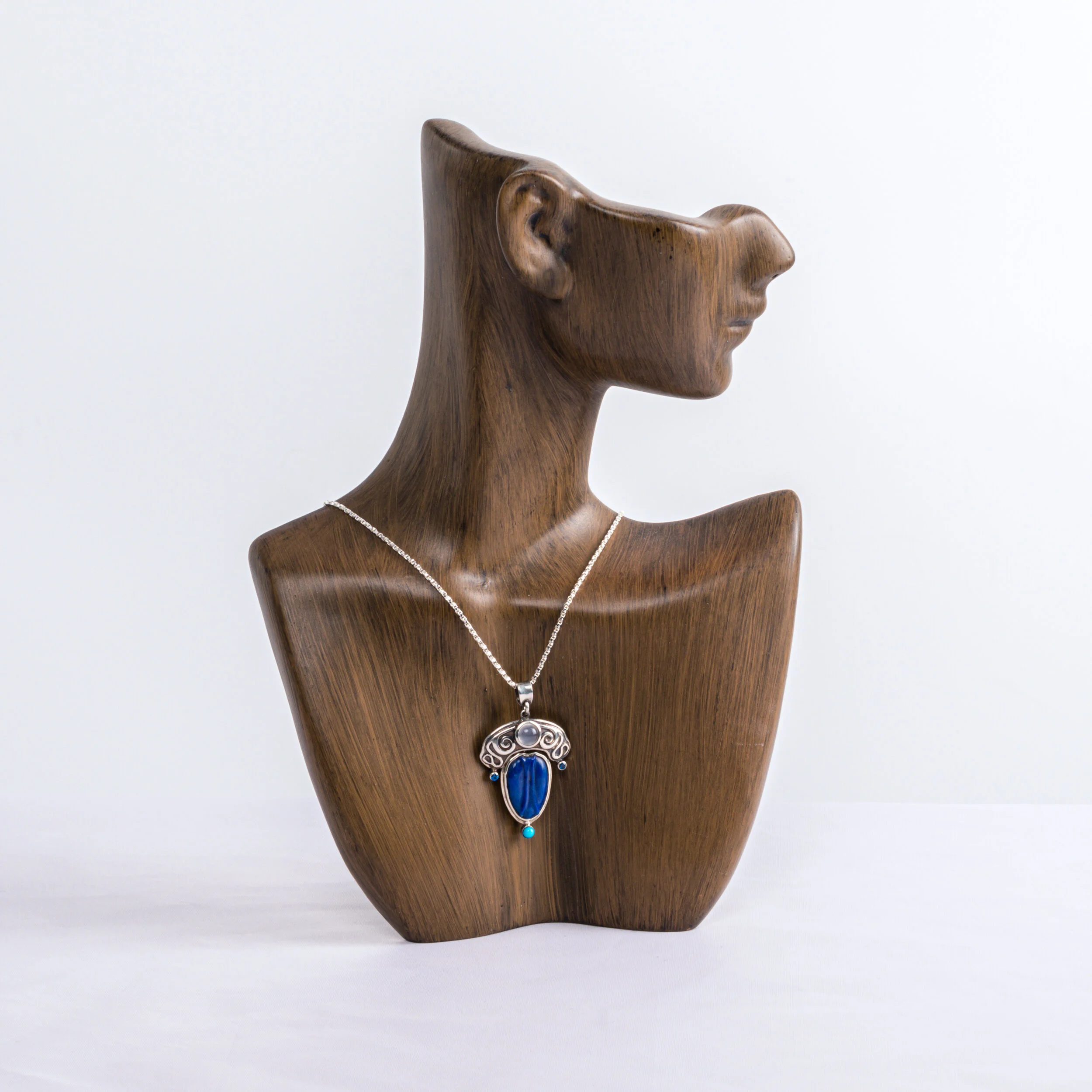 Scarab Pendant Necklace — New Towne Gallery